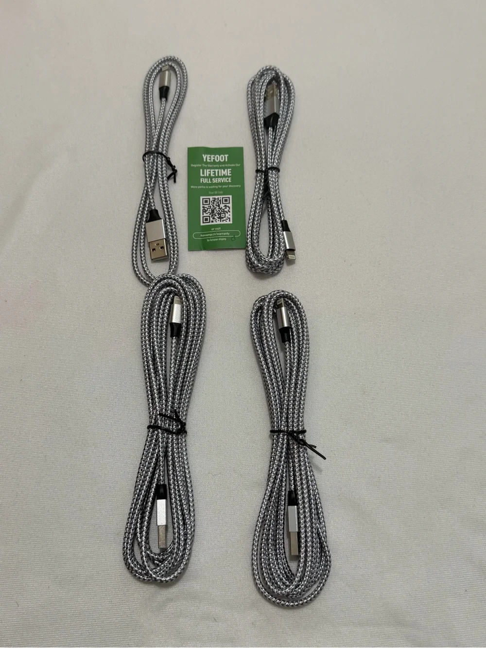 yefoot durable braided